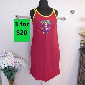 NEW Red Sleeveless Nightgown- Size M